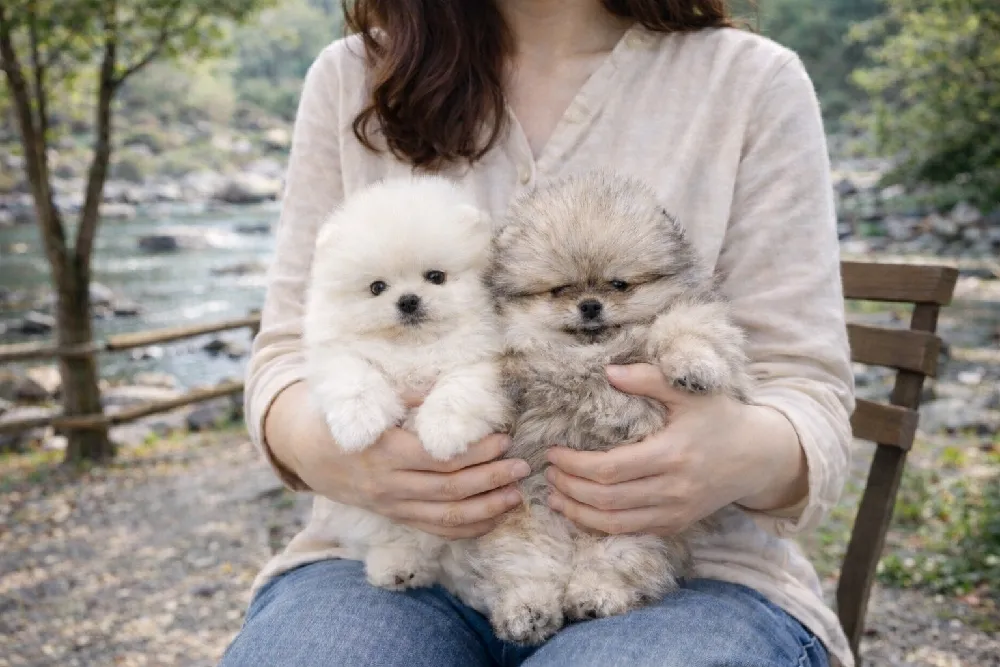전국 포메라니안 집 환경
