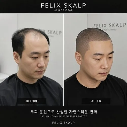 김포SMP 문신 두피문신 시술 1
